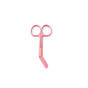 Pink PTFE 3.5" bandage scissors - Image 3