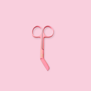 Pink PTFE 3.5" bandage scissors - Image 2