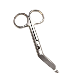 Stainless steel 3.5" bandage scissors - Image 3