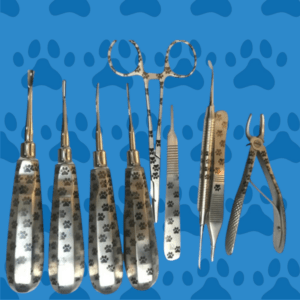 9 pc  🦷 Dental kit / 🐾 paw design - Image 3