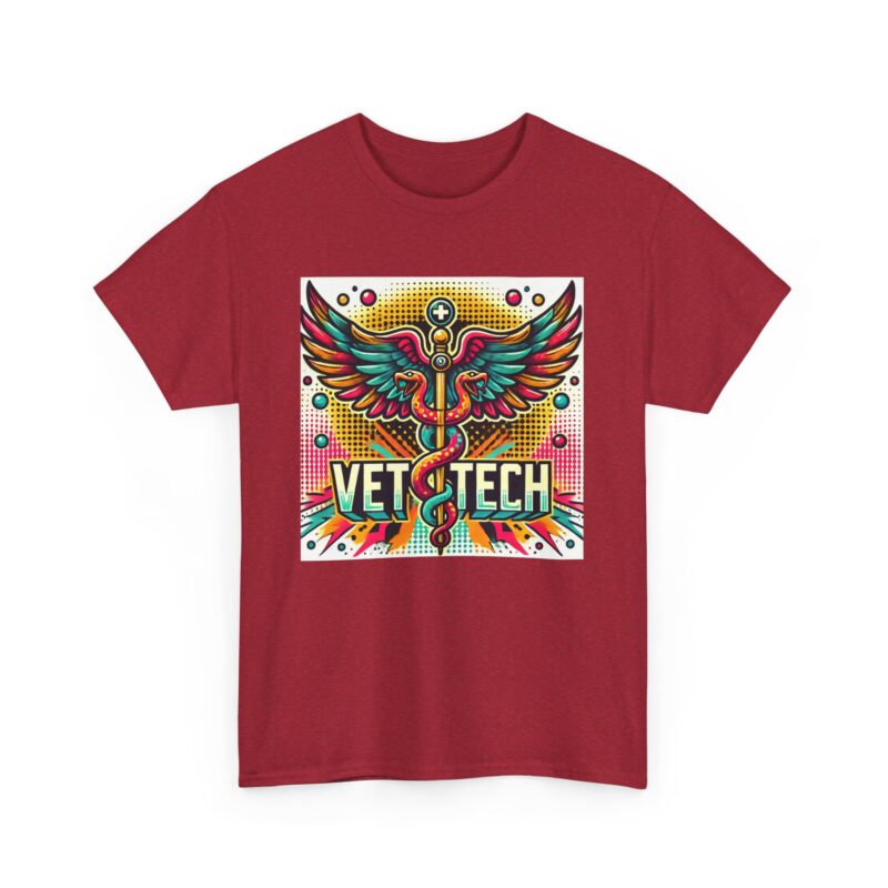 Tee Veterinarian Technician Retro Tattoo Design